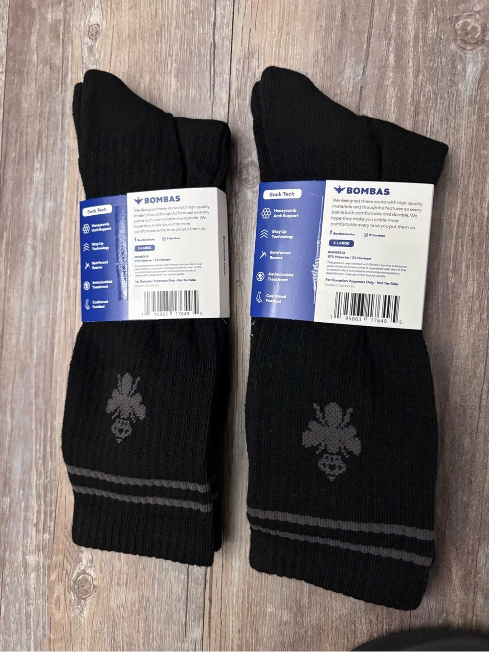 Bombas black crew